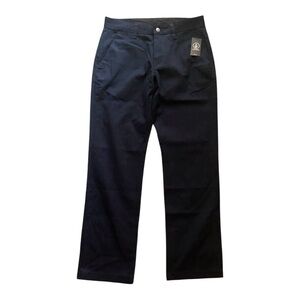 NWT-VOLCOM-MENS VMONTY NAVY BLUE CHINO PANTS-SIZE 29/30